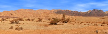 timna park'ın kırmızı dağlarda.