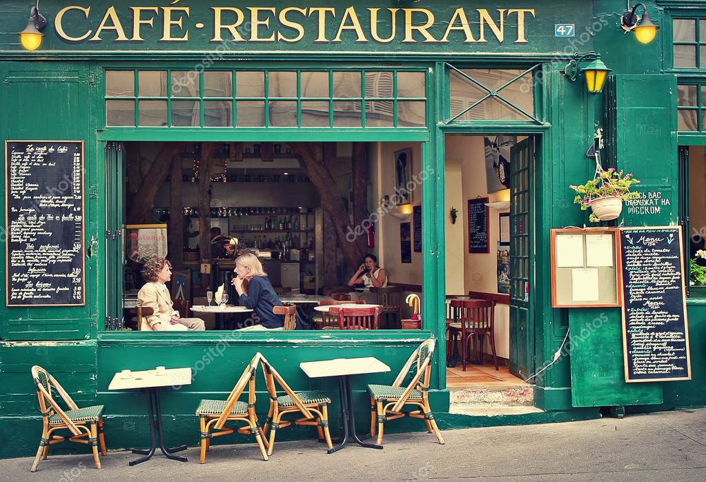 Typical parisian cafe. Stock Editorial Photo © rglinsky 39086945