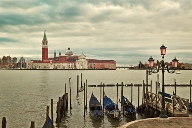 canal Grande ve san giorgio maggiore Kilisesi.