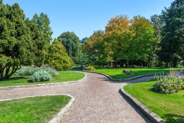 Parco del valentino, Torino, İtalya.