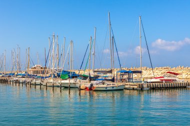 Yat Marina ashkelon, İsrail.