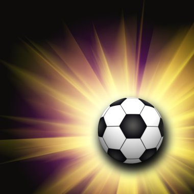 Futbol topu arka plan