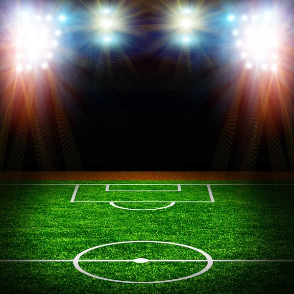 The soccer field. — Stock Photo, Image