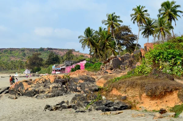 Vagator beach — Stock fotografie