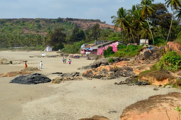 Vagator beach — Zdjęcie stockowe