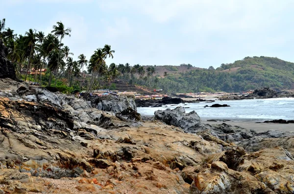 Vagator beach — Zdjęcie stockowe