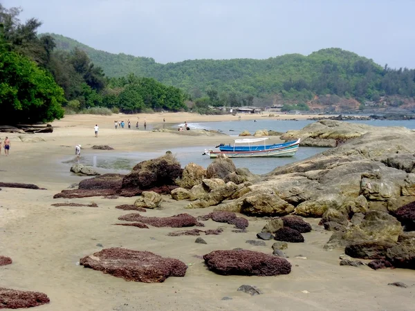 Om strand — Stockfoto