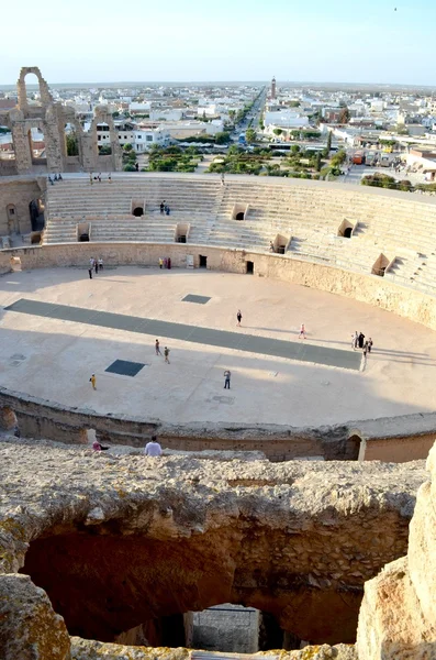 El djem amfi — Stok fotoğraf