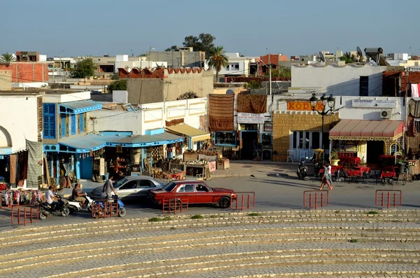 Amfiteatern av el djem — Stockfoto