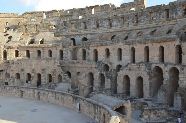 El djem amfi — Stok fotoğraf