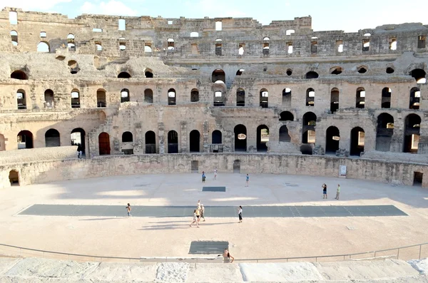 El djem amfi — Stok fotoğraf