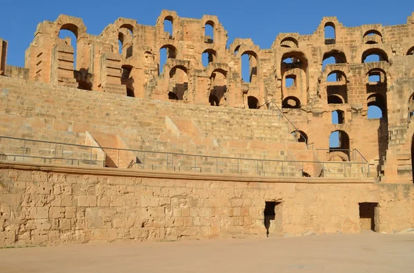 Amfiteatern av el djem — Stockfoto