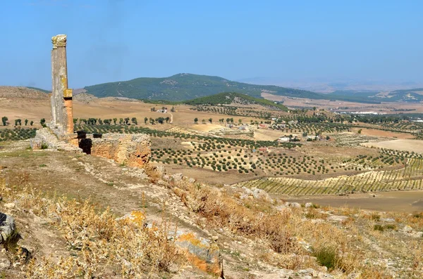 Dougga, Tunezja — Zdjęcie stockowe