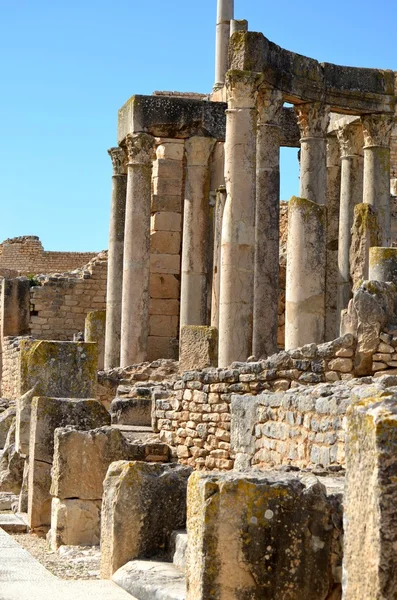 Dougga, Tunisko — Stock fotografie