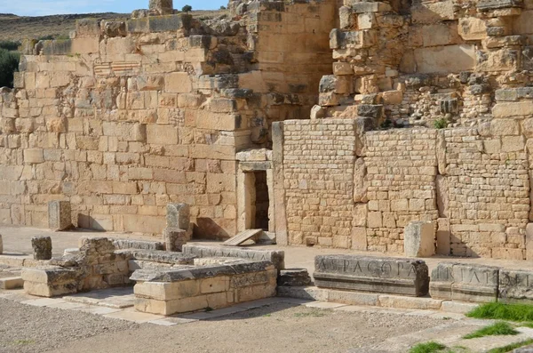 Dougga, Tunezja — Zdjęcie stockowe