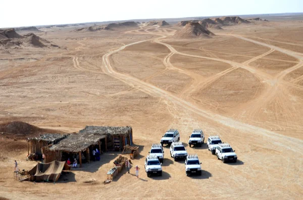 Пустелі Сахара в Африці — стокове фото
