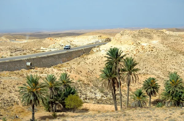 De Saharawoestijn in Afrika — Stockfoto