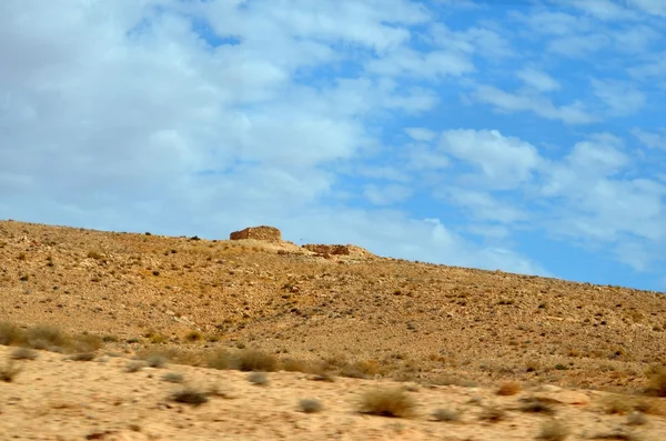 Saharské pouště v Africe — Stock fotografie