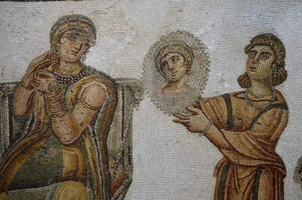 Mosaik i bardo museum — Stockfoto