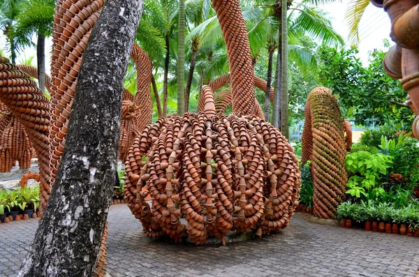 Nong nooch tropische tuin — Stockfoto