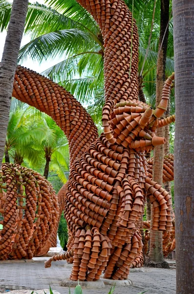 Giardino tropicale di Nong Nooch — Foto Stock