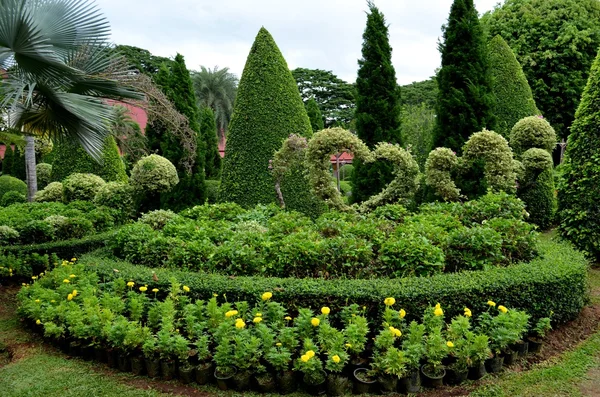 Nong Nooch Jardim tropical — Fotografia de Stock