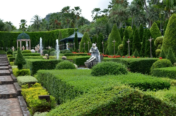 Tropické zahrady Nong nooch — Stock fotografie