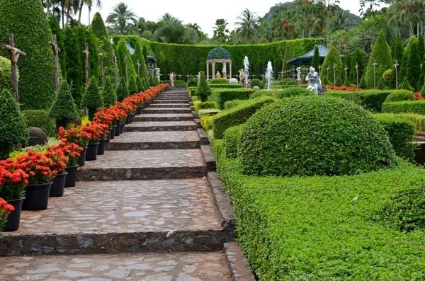 Nong Nooch Jardim tropical — Fotografia de Stock