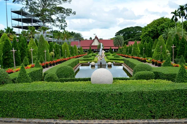 Nong nooch tropikal Bahçe — Stok fotoğraf