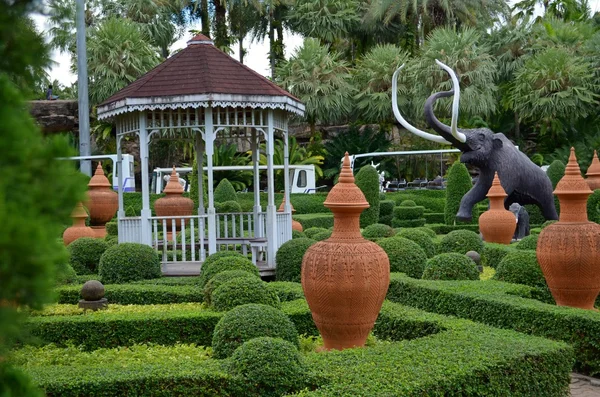 Nong nooch tropikal Bahçe — Stok fotoğraf