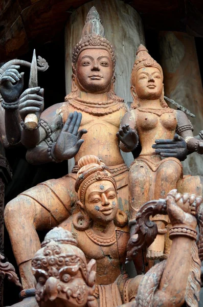 Templo de la verdad en Pattaya — Foto de Stock