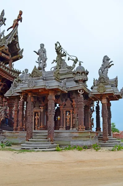 Świątynia prawdy w pattaya — Zdjęcie stockowe