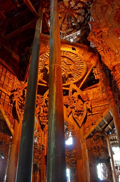 Templo de la verdad en Pattaya — Foto de Stock