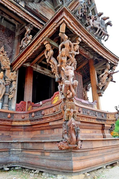 Pattaya gerçeği Tapınağı — Stok fotoğraf