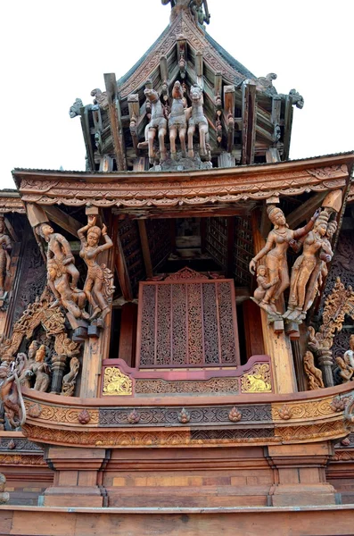 Ναός της αλήθειας σε pattaya — Φωτογραφία Αρχείου