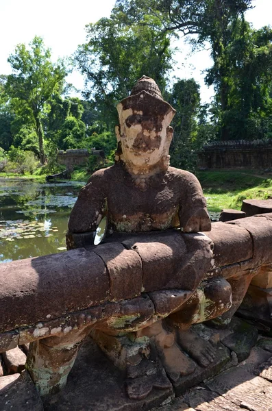 Antigo templo cambojano — Fotografia de Stock