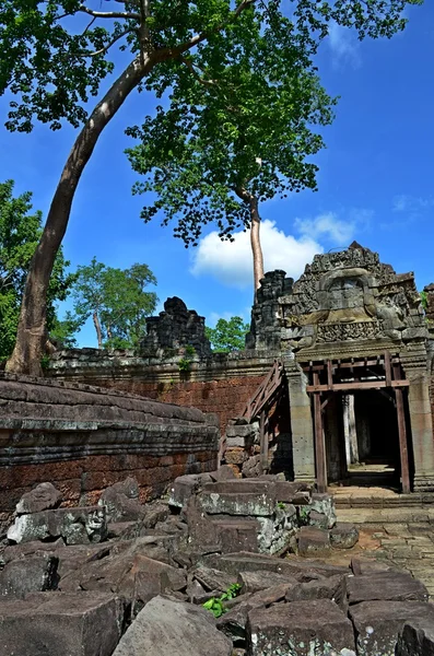 Antico tempio cambogiano — Foto Stock