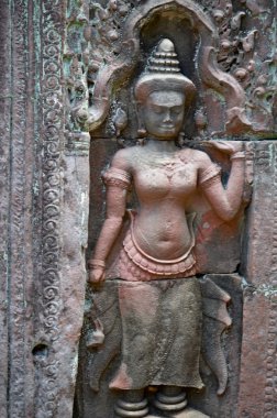 Kamboçyalı antik tapınak