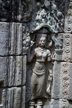 Kamboçyalı antik tapınak