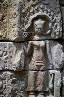 Kamboçyalı antik tapınak