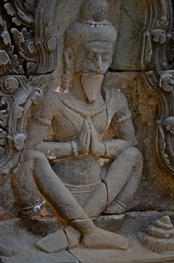 Kamboçyalı antik tapınak