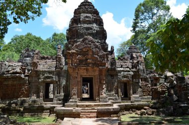 Kamboçyalı antik tapınak