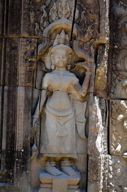 Kamboçyalı antik tapınak