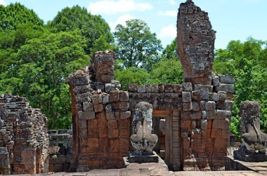 Kamboçyalı antik tapınak