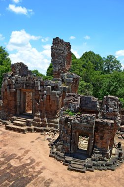 Kamboçyalı antik tapınak