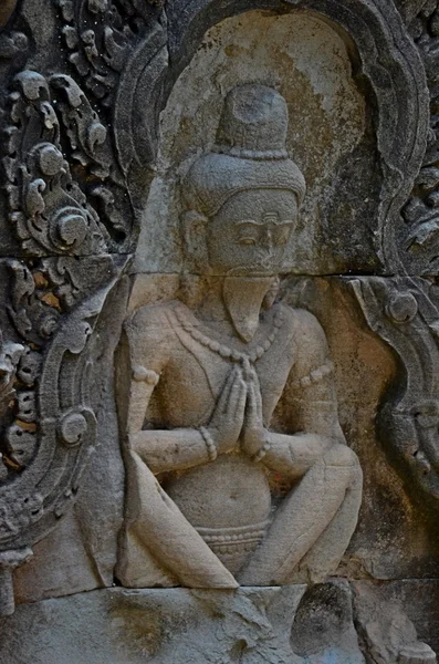 Antiguo templo cambodiano — Foto de Stock