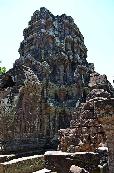 Antigo templo cambojano — Fotografia de Stock