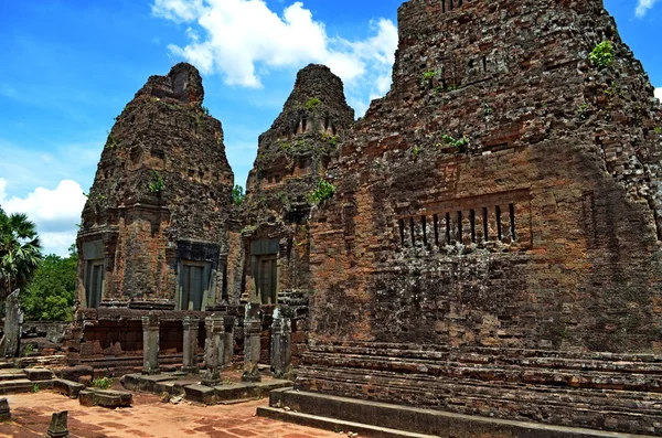 Starověkého kambodžského chrámu — Stock fotografie
