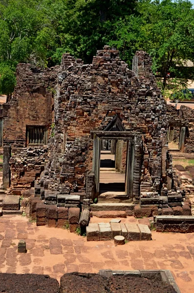 Antico tempio cambogiano — Foto Stock