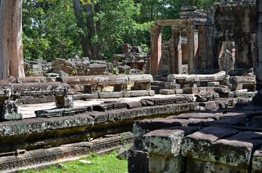 Kamboçyalı antik tapınak
